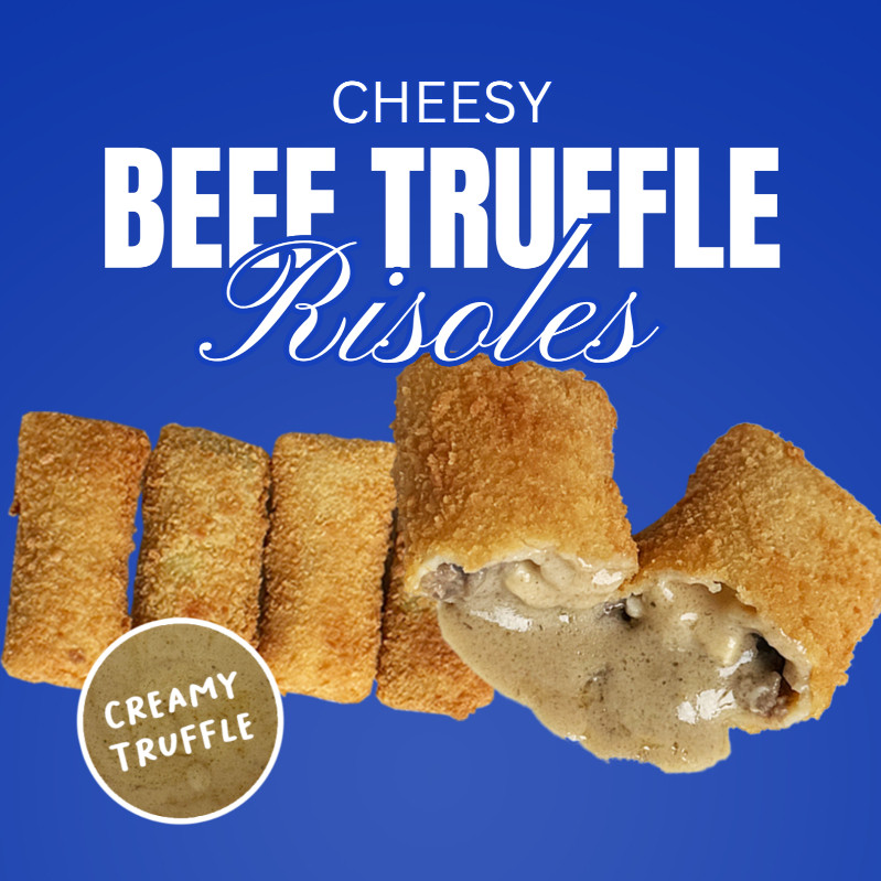 

MUCHACHO Chessy Beef Truffle Risoles [Isi 4] - Frozen
