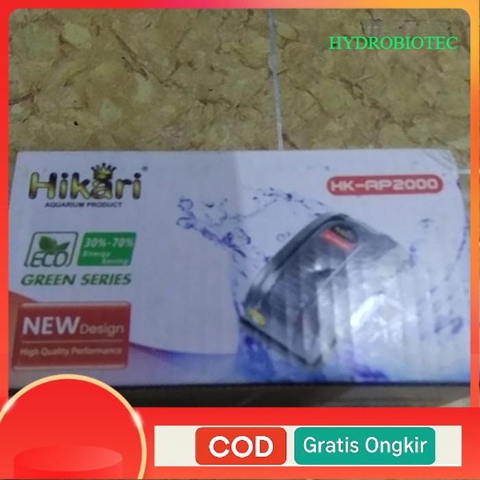 pompa aerator hikari aquarium 1 lubang