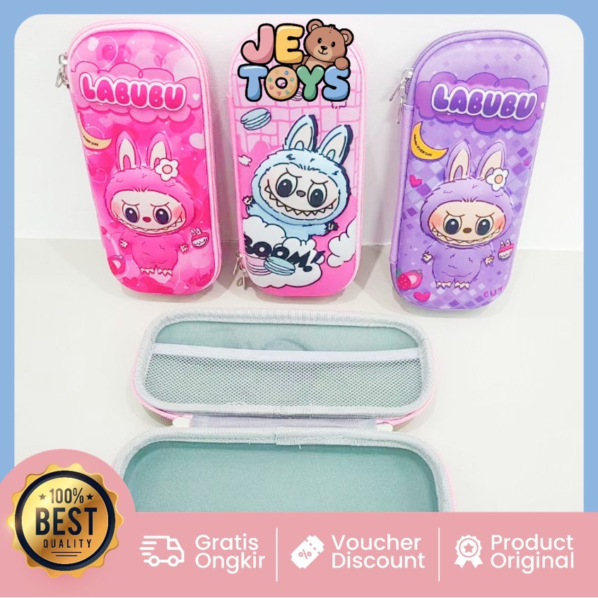 

Je Toys S6589 Tempat Alat Tulis Kartun Pencil Case Anak Kotak Pensil Kartun Lucu Kotak Pensil 3D Unisex