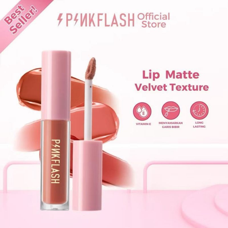 PINKFLASH Lasting Matte Lip Cream | Lip Cream | Lip Matte | Lip Velvet