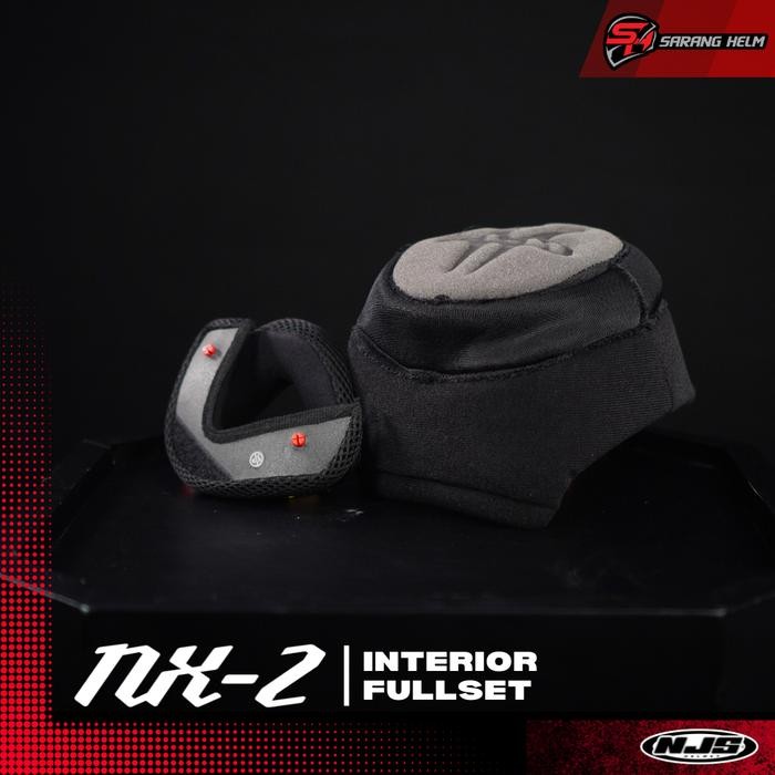 Interior Fullset Original NJS NX-2 - Aksesoris Helm | Busa Helm | Busa Retro | Busa Njs | Busa NX2 |