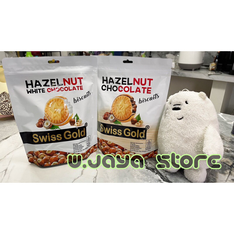 

Swiss Gold Hazelnut Chocolate Biscuits 200g