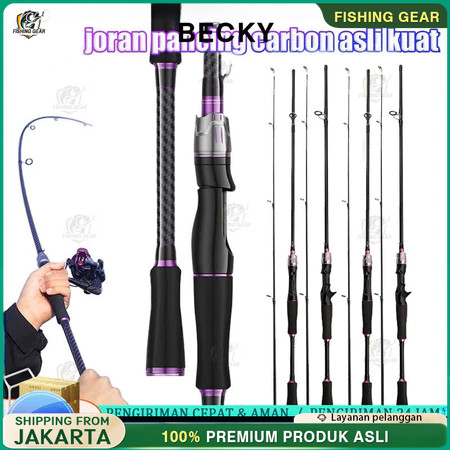 【#Joran Pancing#】【#1.65m/1.8m/2.1m/2.4m/2.7m#】【#Spinning/Casting#】WUTOSHU Joran pancing casting&spin