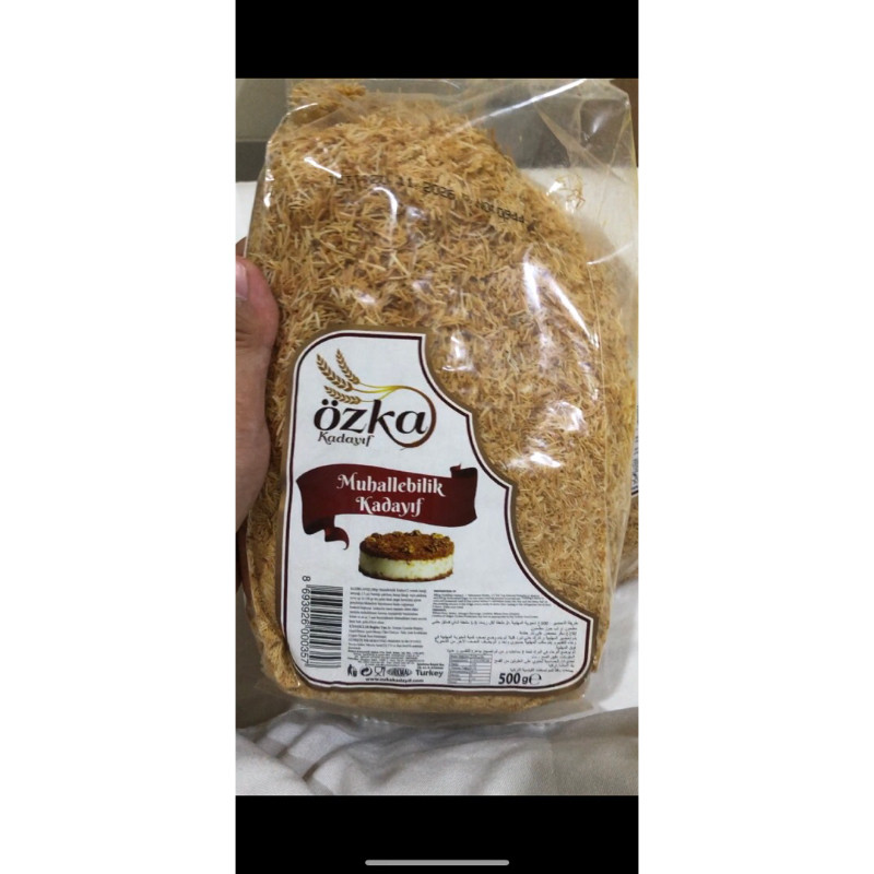 

Kunafa Sangrai Ozka Langsung Buat Isian Coklat Dubai 100% asli dari Turki