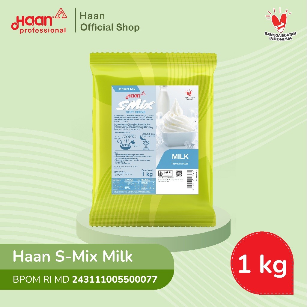 

Haan S-Mix Soft Milk Base 1Kg