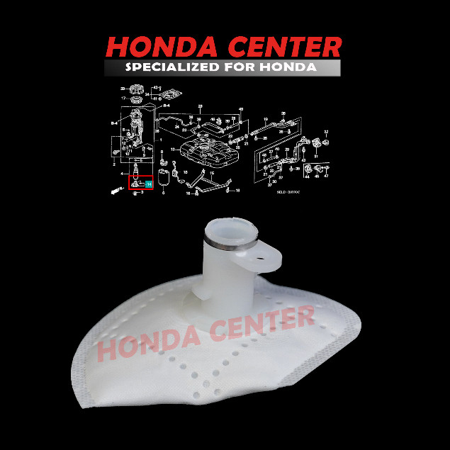 Filter Fuel Pump Saringan Teh Pompa Minyak Honda Jazz Gd3 City Gd8