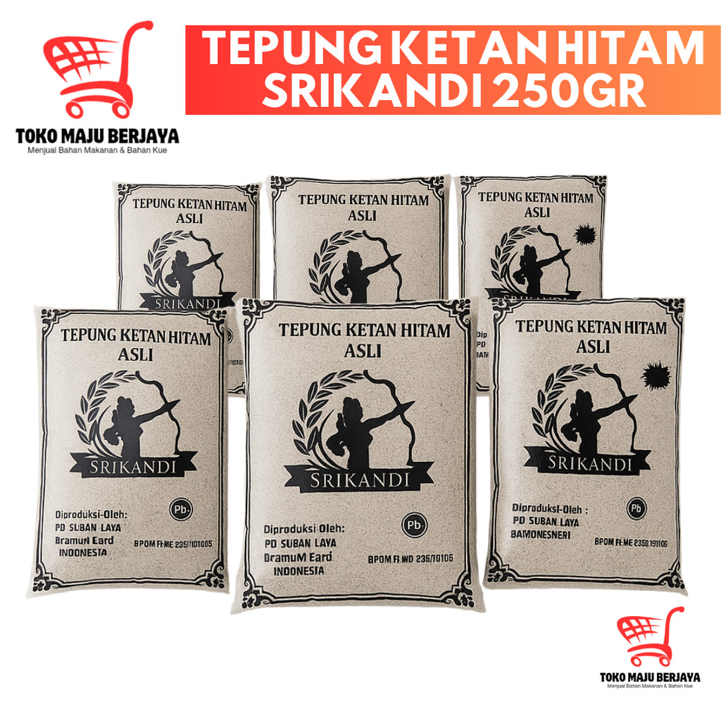 

TEPUNG KETAN HITAM SRIKANDI 250GR