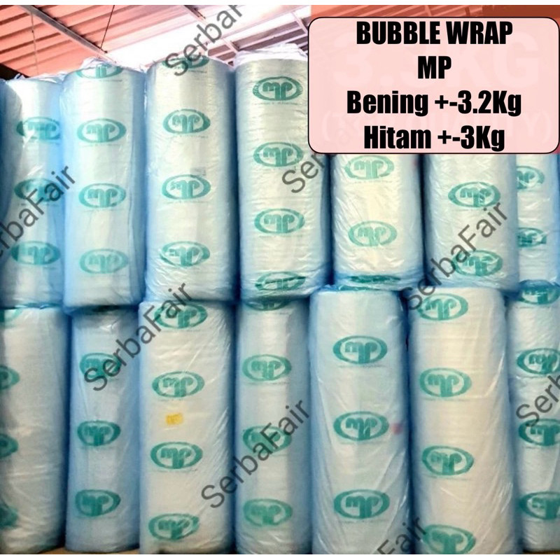 

Bubble wrap bening mulia pack MP 50M x 125CM bubblewrap tebal bandung bubble pack