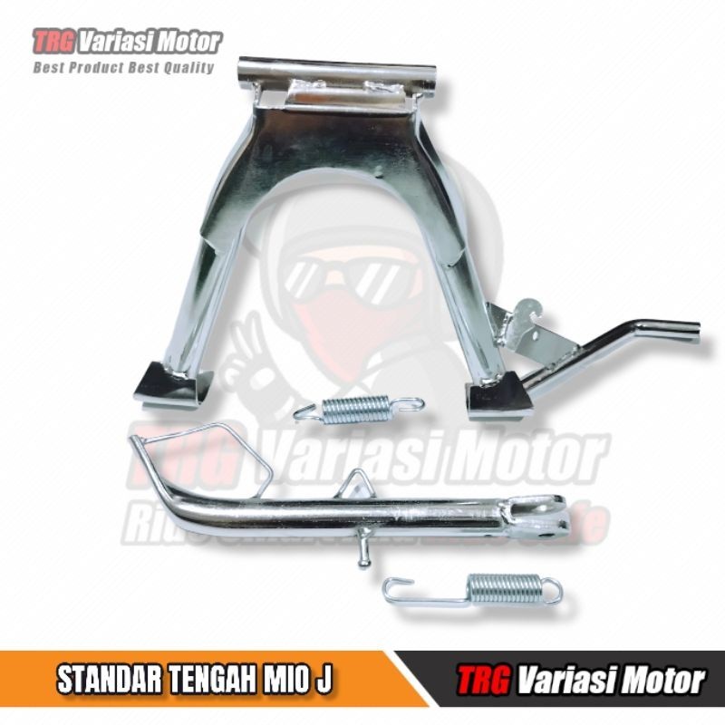 Standar Tengah Mio J Mio GT Ring 14 Set Standar Samping Mio J Silver Chrome High Quality ZM