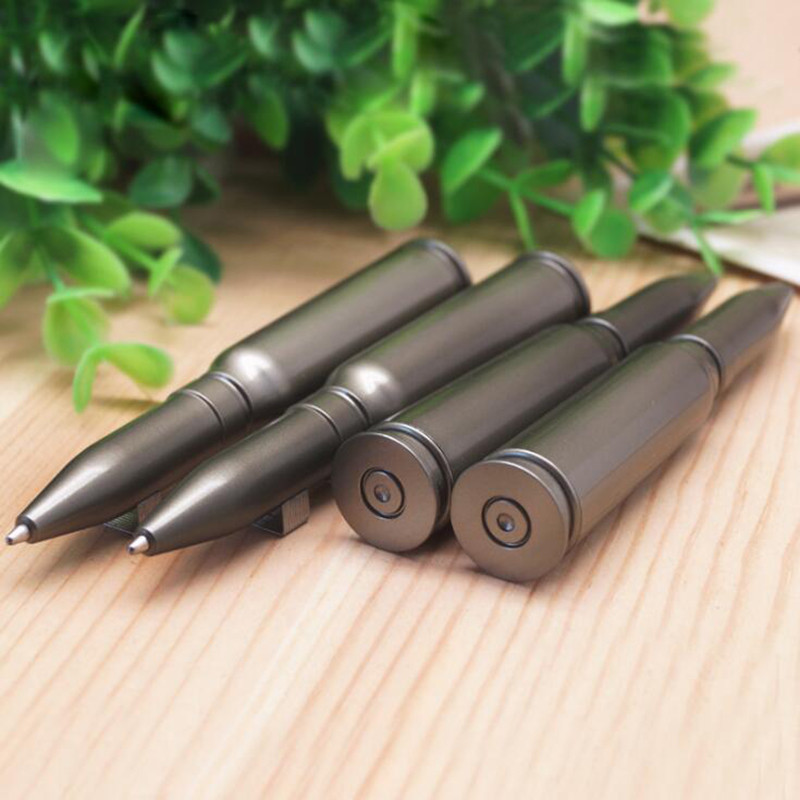 

3 pcs Bullet Pen Ballpoint Rotate Mini Signature Pen 1.0 mm Black Ink Smooth Writing Gifts &School Office Supplies