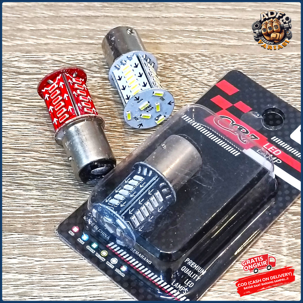 Lampu Rem Belakang Kedip LED 30 Mata Model Jagung / Lampu Stop Kedip Variasi LED