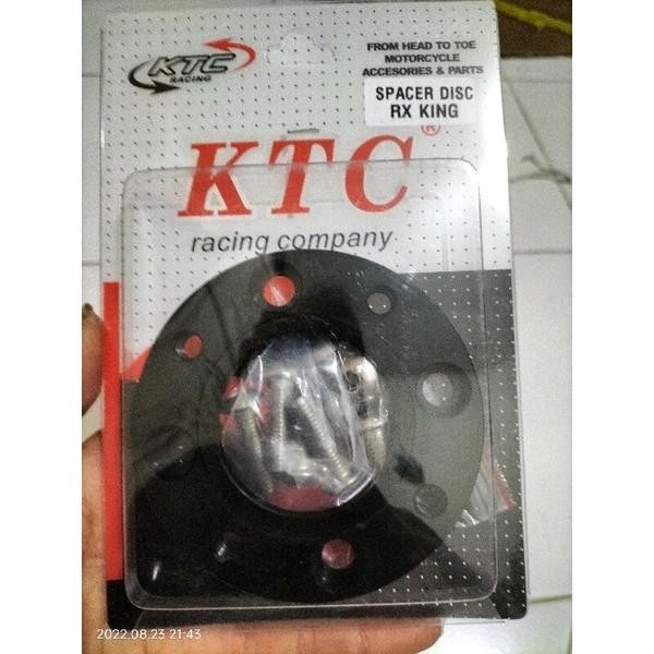 adaptor piringan cakram depan RX king ktc original - black