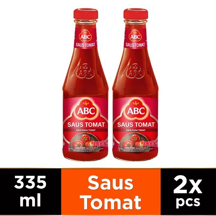 

ABC Saus Tomat 335 ml - Twin Pack