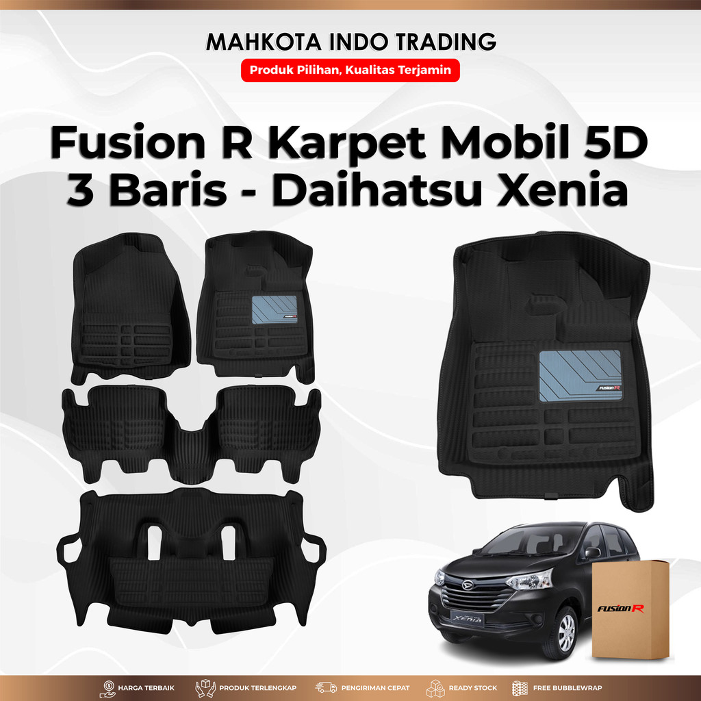 Fusion R Karpet Mobil 5D Avanza Xenia  Premium