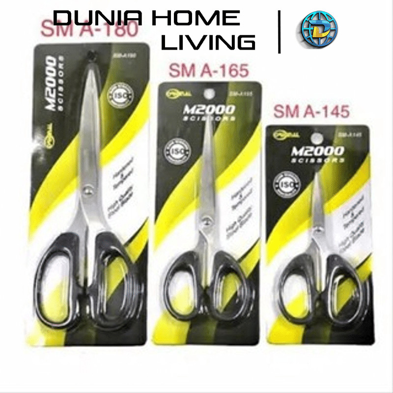 

DHL GROSIR gunting m 2000 stainless besi kecil sedang besar