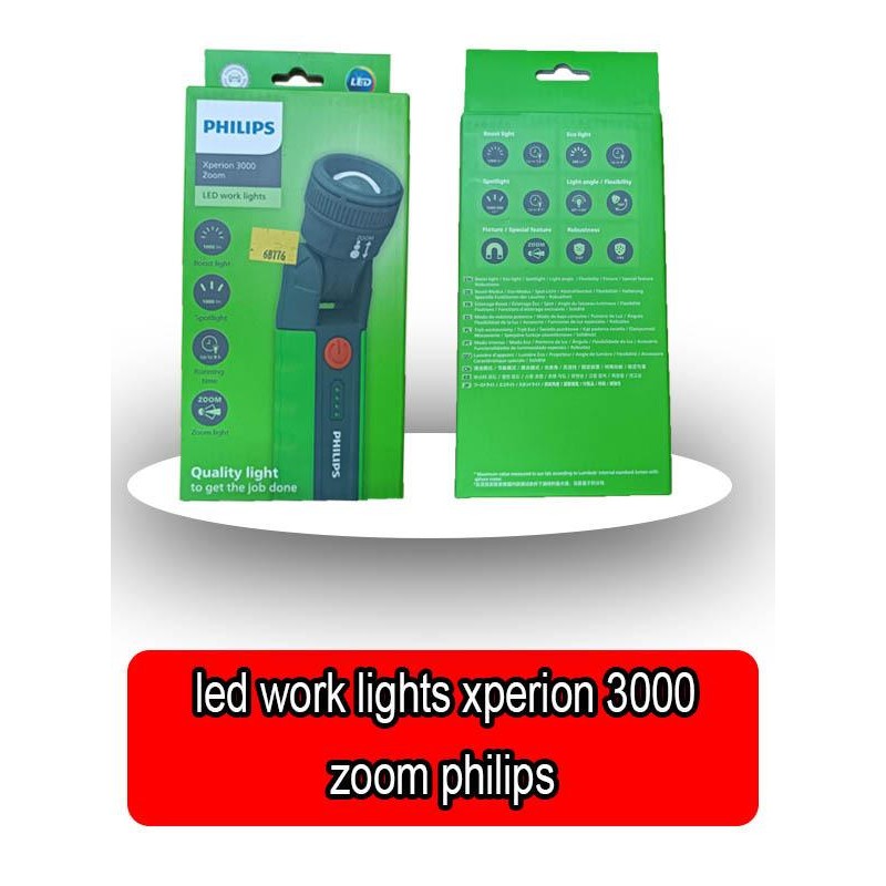 Philips LED Xperion 3000 Zoom - X30ZOOM - 68776 -