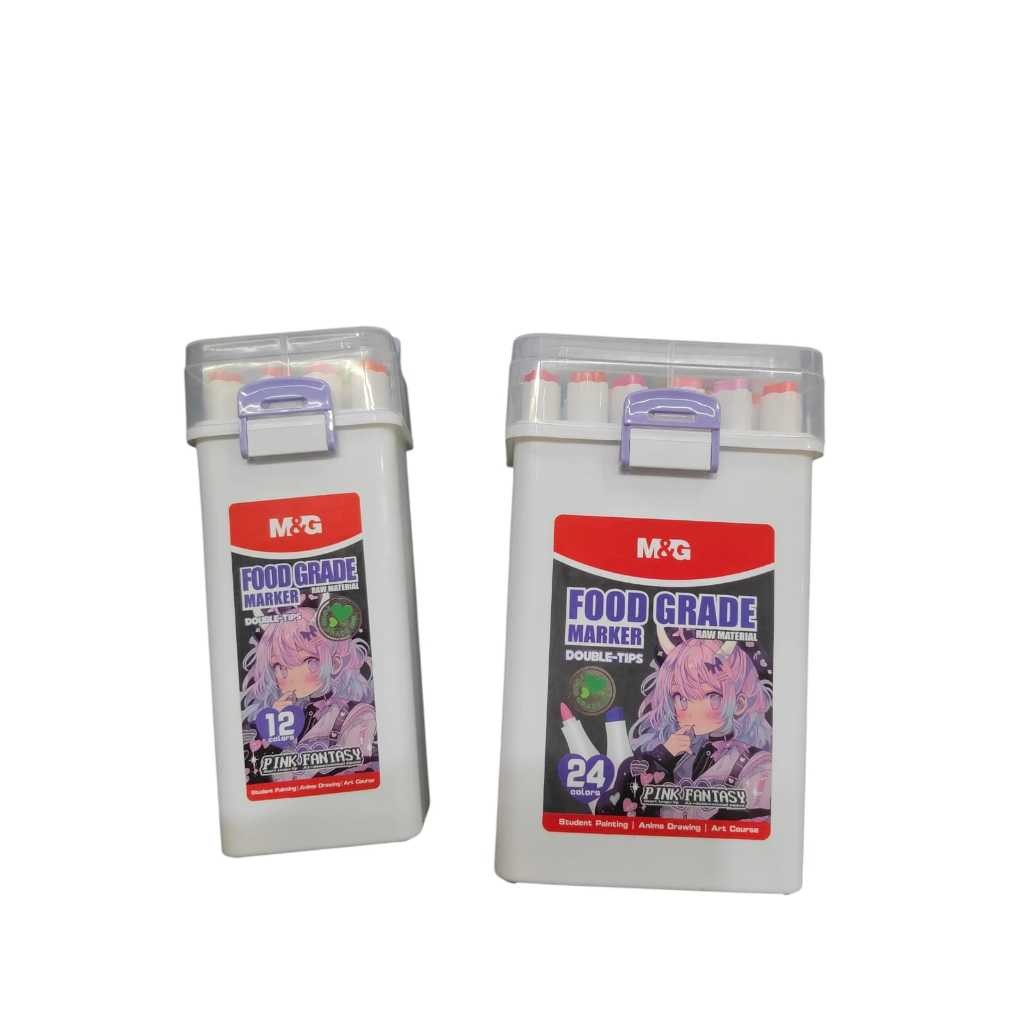 

M&G food grade marker pink fantasy 12/24 warna APMT80