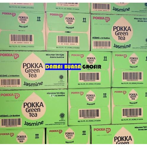 

POKKA Greentea Teh Hijau 450ML x 24 Botol (1 Karton) Promo