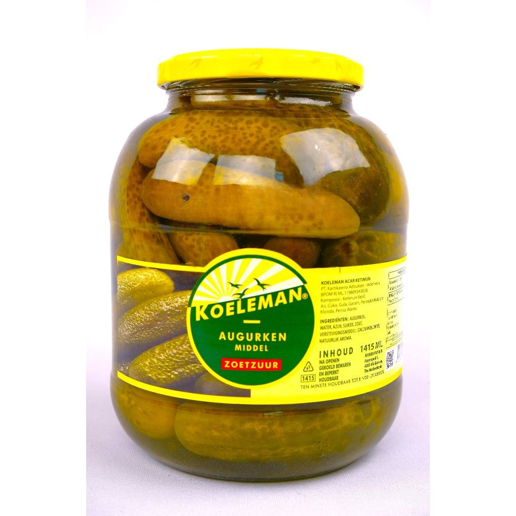 

Acar Mentimun / Dill Gerkins / Dill Gerkins Pickles Koeleman 1.415ml