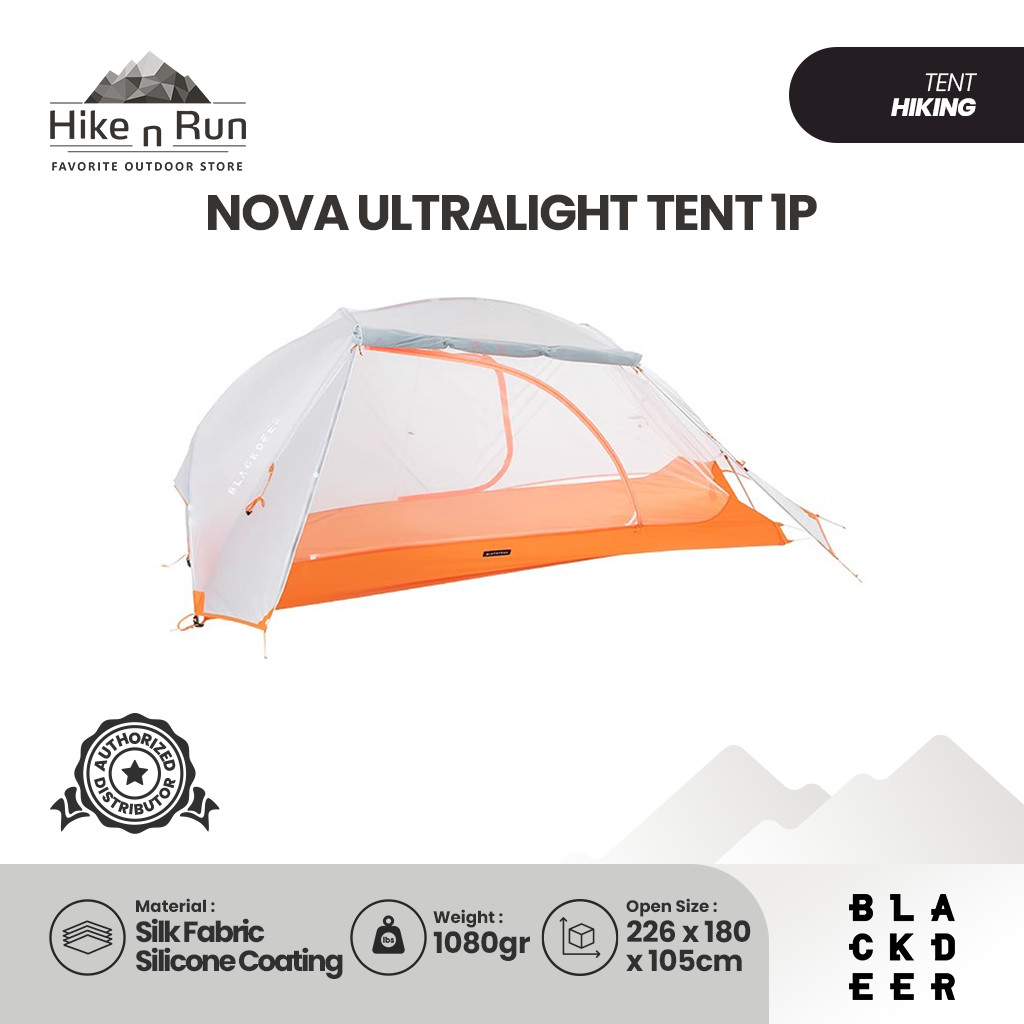 Blackdeer Nova Ultralight Tent BD12421171 Tenda Camping Ringan 1P