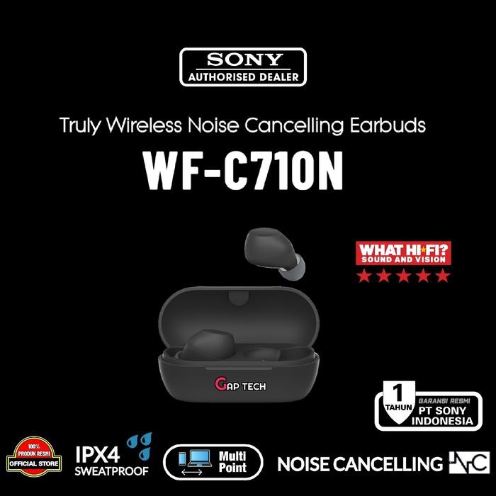 promo terbaru Sony WF-C710N / WF C710N / WF C 710N / WF C 710 N Truly Wireless Noise-Canceling Earbu