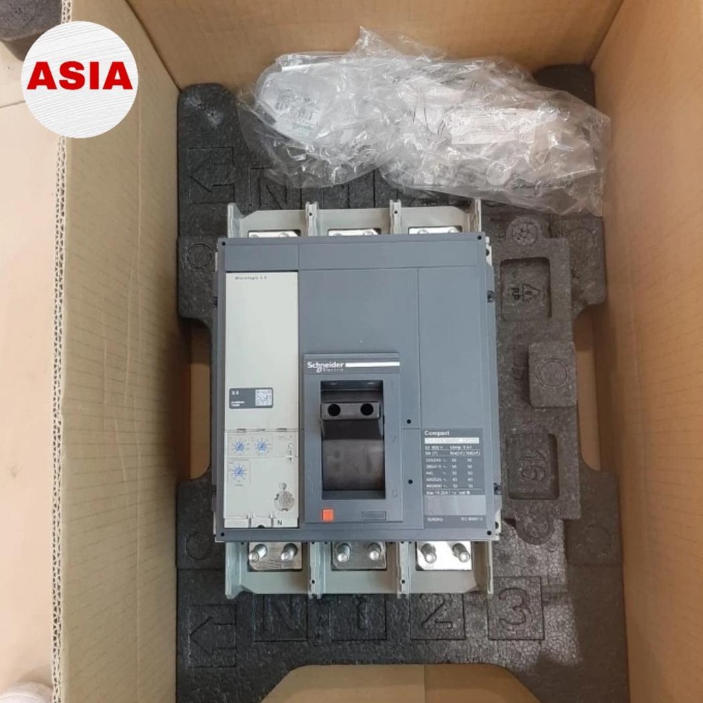 MCCB NS800N 3P 800A MANUAL SCHNEIDER ORI