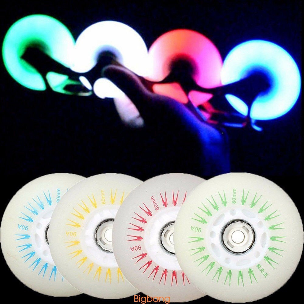 Roda Sepatu Roda Inline Skate Led Non Brand