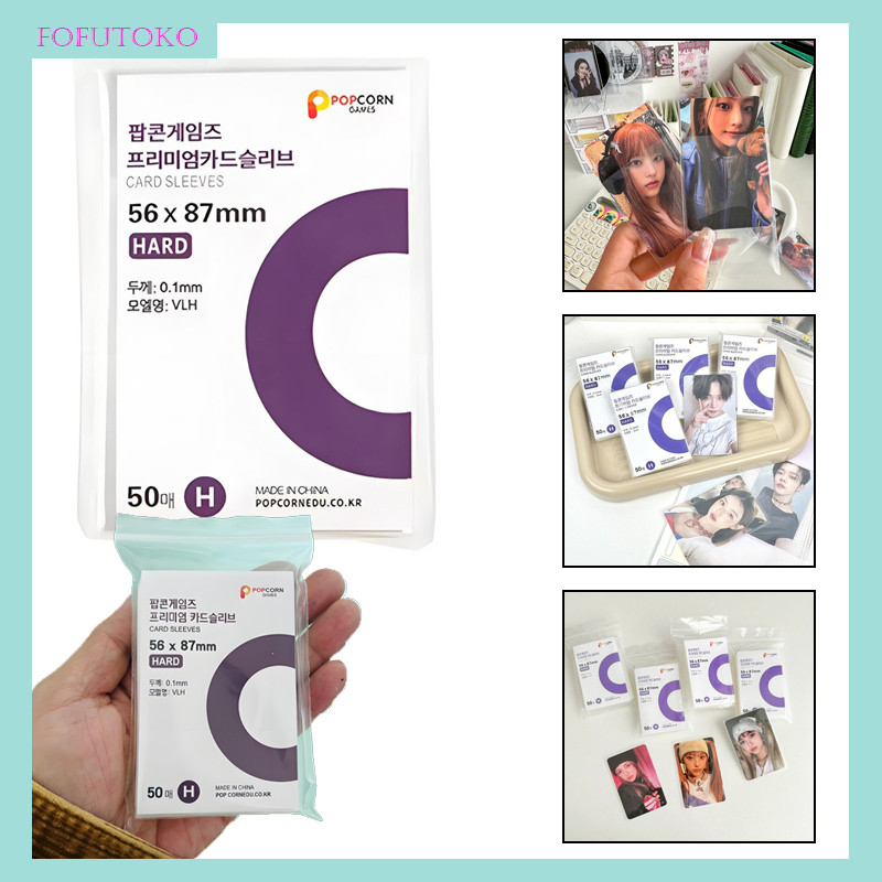 Inner Sleeve 50 Lembar Polaroid Photocard 56x87mm / Inner Sleeve Photocard Popcorn / Inner Hard Slee