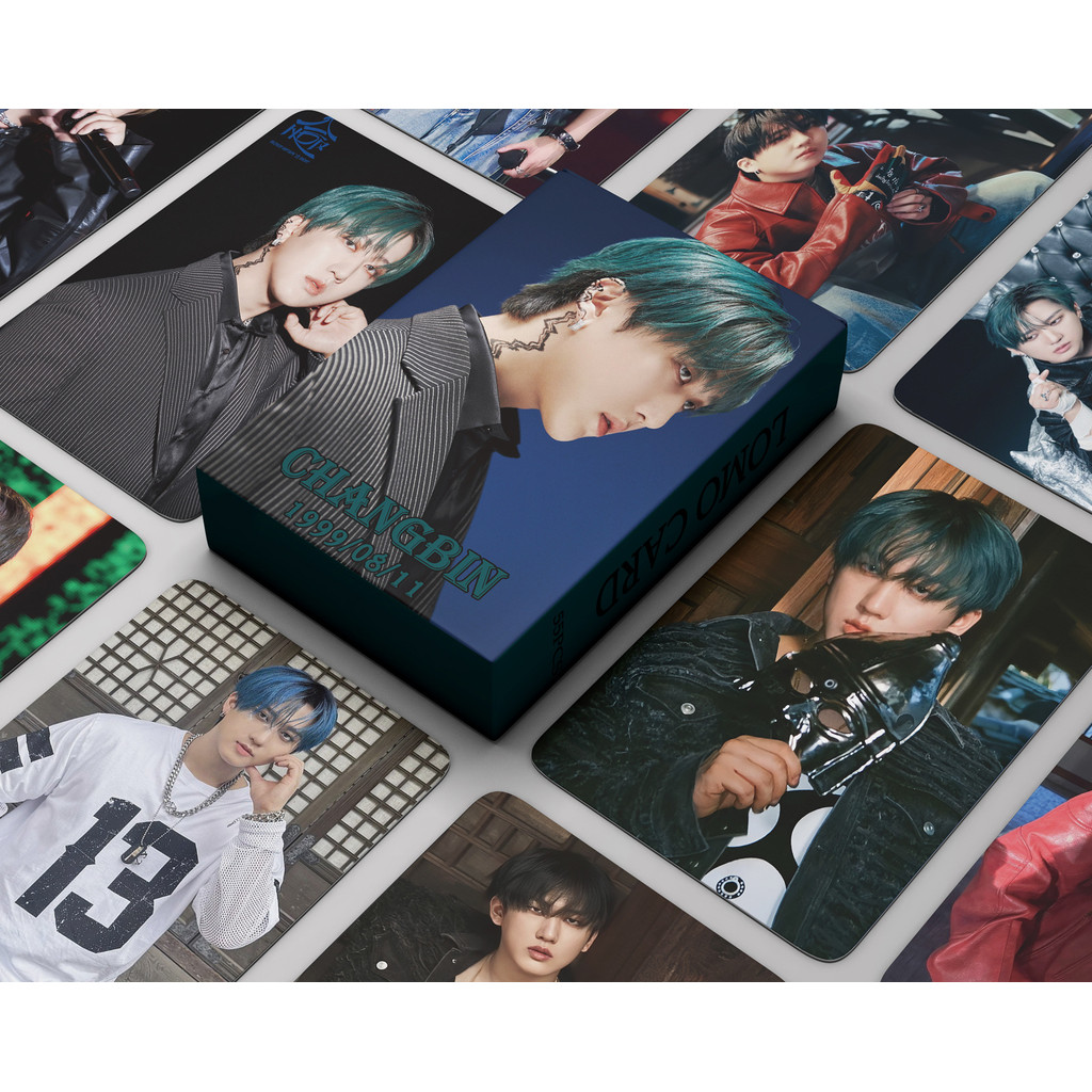 

55Pcs/Set Kpop New Album HOP Photocard ChangBin Postcard Star Card Album Card Fan Collection Lomo Cards
