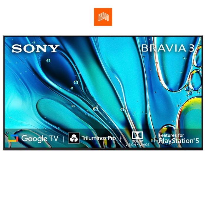 SONY BRAVIA 3 K-75S30 / S30 4K Ultra HD HDR Smart Google TV 75 Inch Sony - Google TV - Smart TV