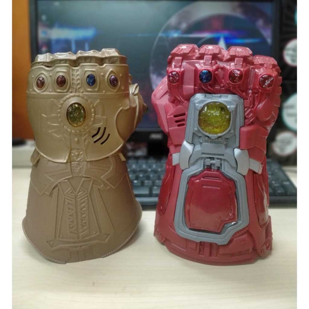 SEVS.QOR Marvel Avengers Thanos Infinity Gauntlet Iron Man Electronic Gauntlet