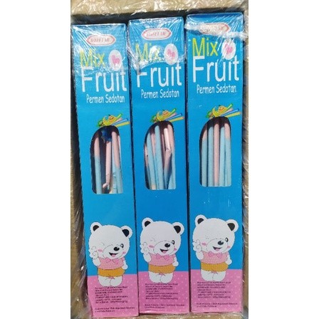 Permen Sedotan Sweet Me Mix Fruit ( isi 50 pcs @12gr )
