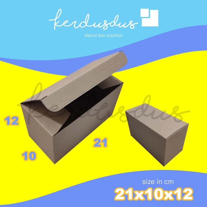 

21x10x12 cm kardus carton box diecut pizza kue packing packaging