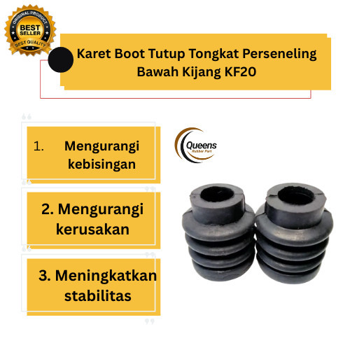 Karet Boot Tutup Tongkat Perseneling Bawah Kijang KF20