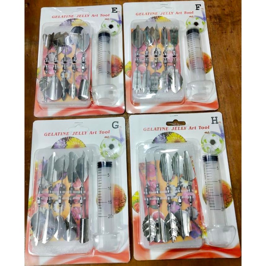 Suntikan Puding Art / Gelatine Jelly Art Tool