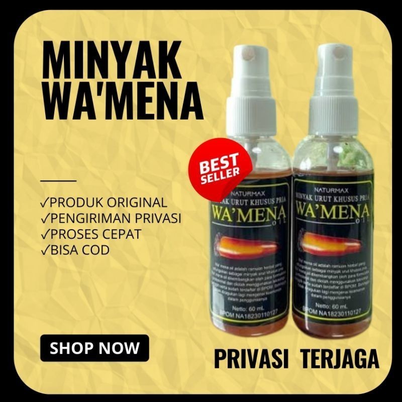 Minyak Wa'mena Asli Papua 100% Original Pembesar Kelamin Permanen Obat Kuat Tahan Lama By sanatakomp