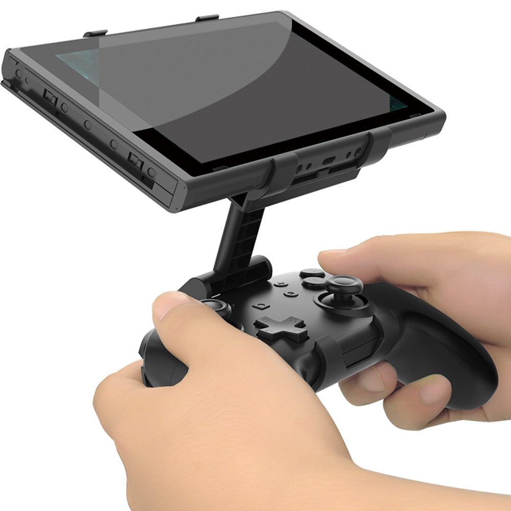 Controller Mount Holder Multi Handle Clamp Rotatable Wireless Handle Grip Stand Black Handle Support