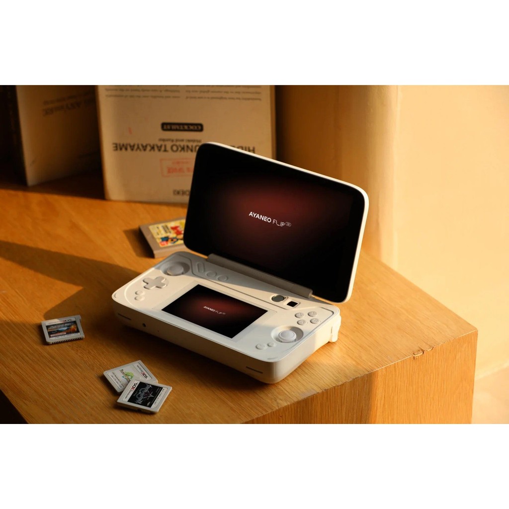 AYANEO FLIP DS/KBAMD Game Console 8840U Dual Screen Display 120HZ High Refresh Rate Two-in-One Compu