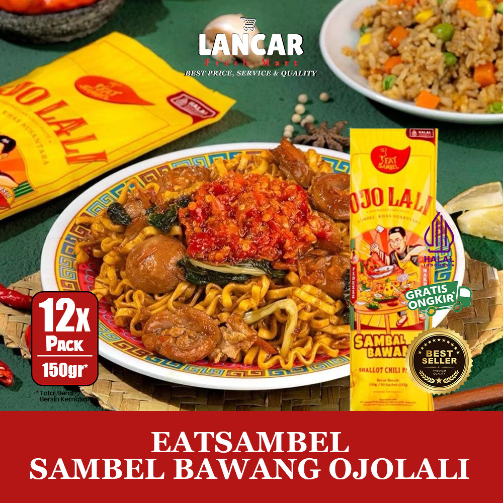 

EATSAMBEL-SAMBEL BAWANG OJOLALI 150GR ISI 12 SACHET