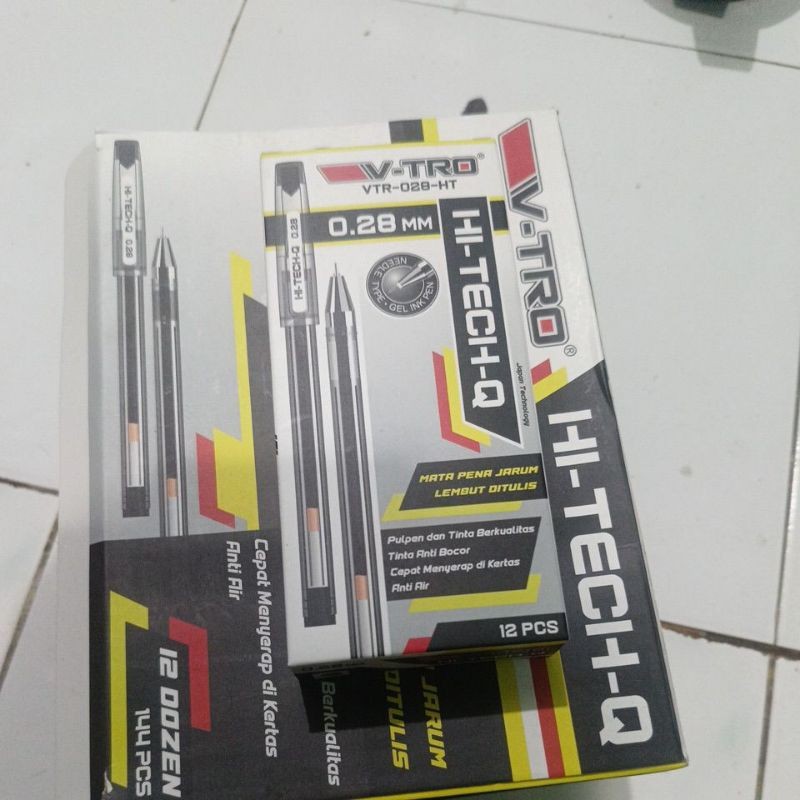 

bolpoint HI - TECH V-TRO isi 12 pch