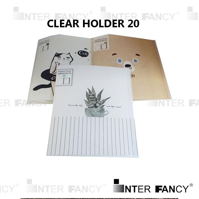 

Clear Holder Map Dokumen Album Dokumen Dokumen Keeper Fancy Lucu Cute A4 20 Pockets, tipe 526, terdiri dari 20 lembar, dari bahan plastik berkualitas, tidak mudah pecah