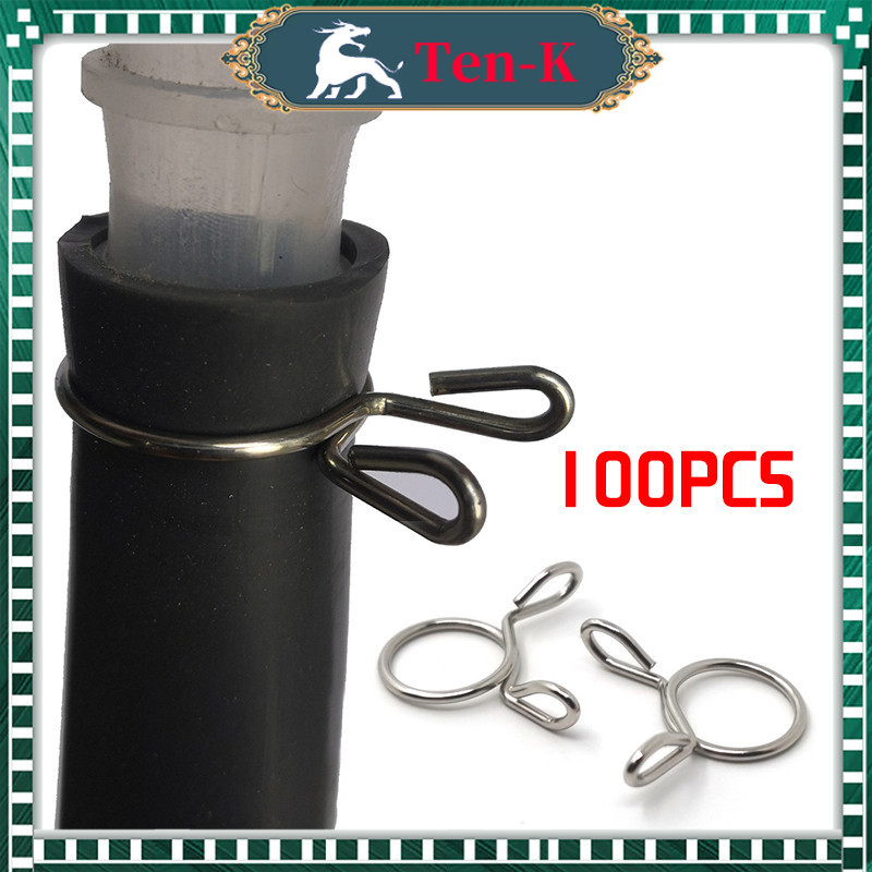 100Pcs Klem Selang Bensin / Klem Penjepit Selang Bensin Radiator