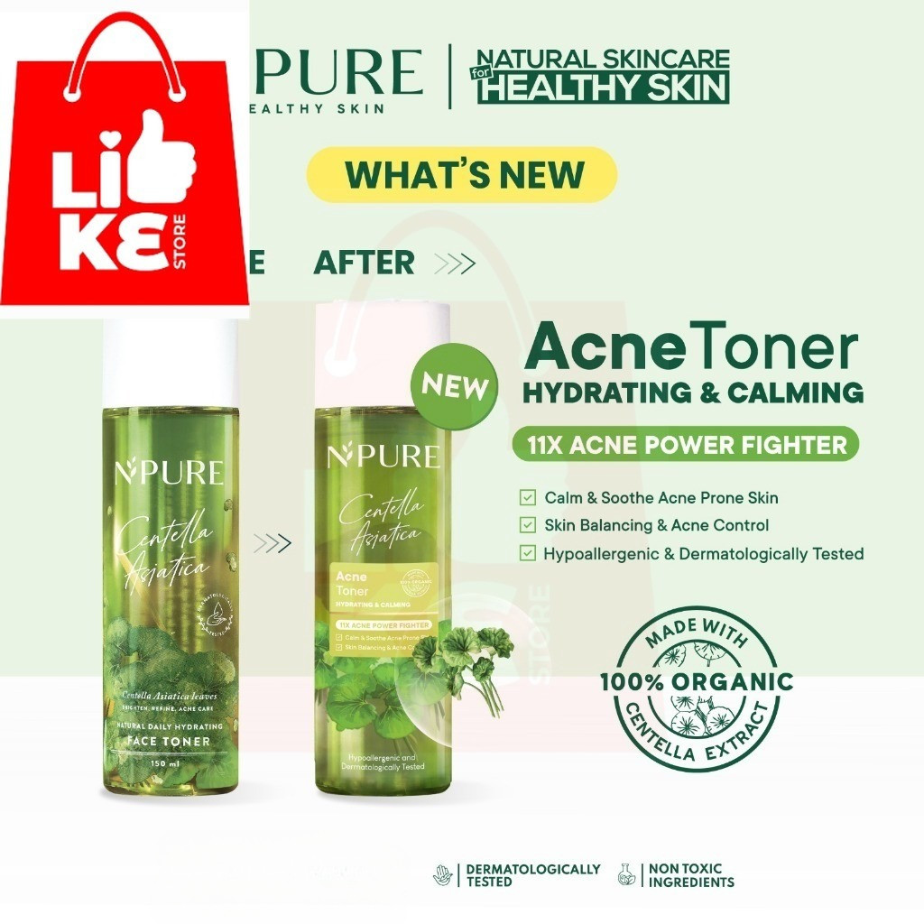 - NPURE Face Toner Centella Asiatica 30ml