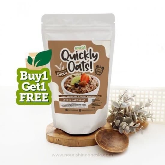 

Quickly Oats Nourish Indonesia Instant Oatmeal BUY 1 GET 1 FREE -