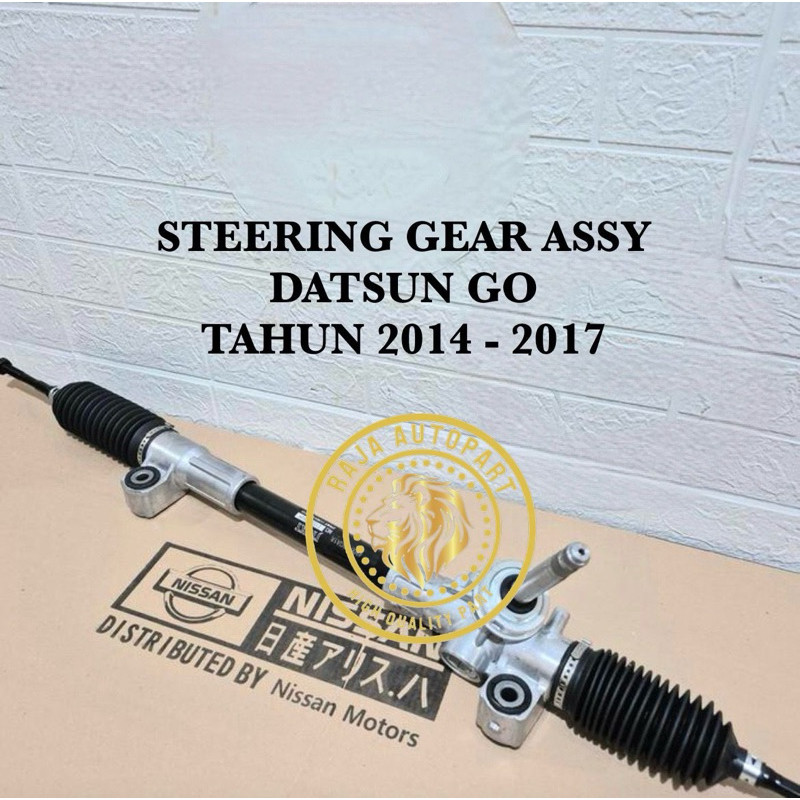 RACK STIR GEAR BOX ASSY NISSAN DATSUN GO ( TAHUN 2014 - 2017 ) KEATAS RAK BAK WOREM WORM BOREM STIR 