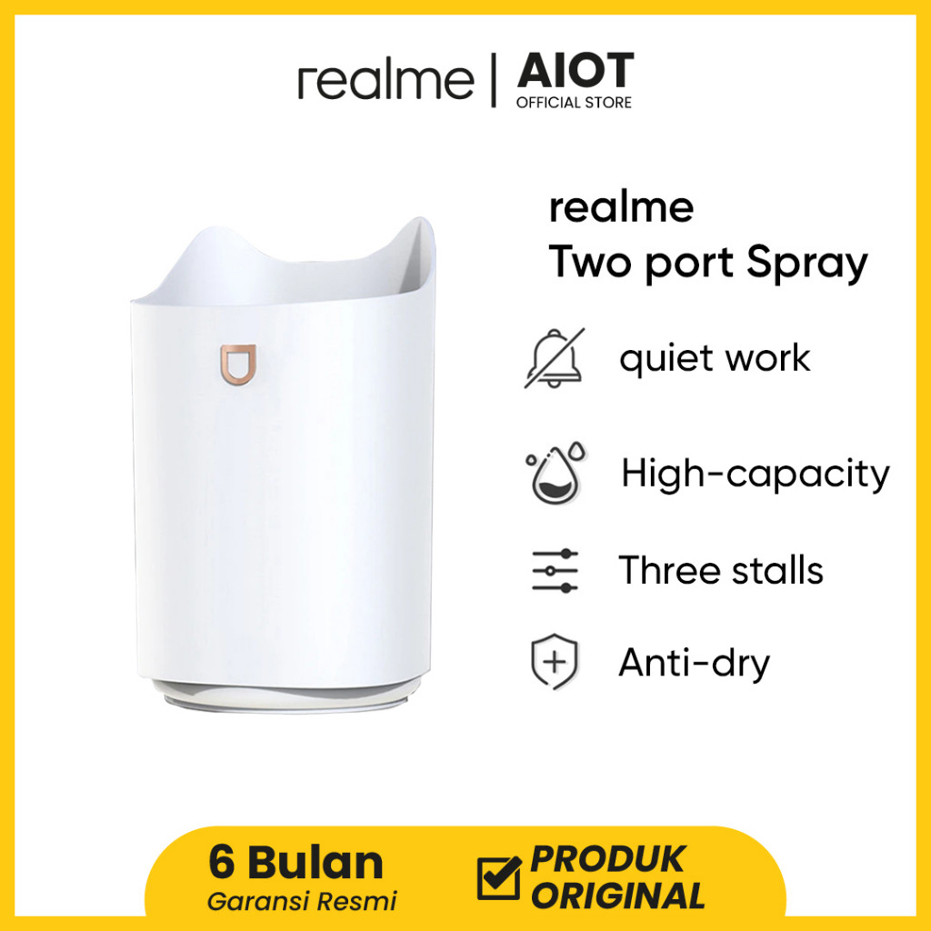 realme Two port Spray Air humidifier Purifier