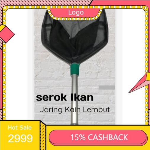 Seser Serok Ikan Bahan Alumunium Kain Halus