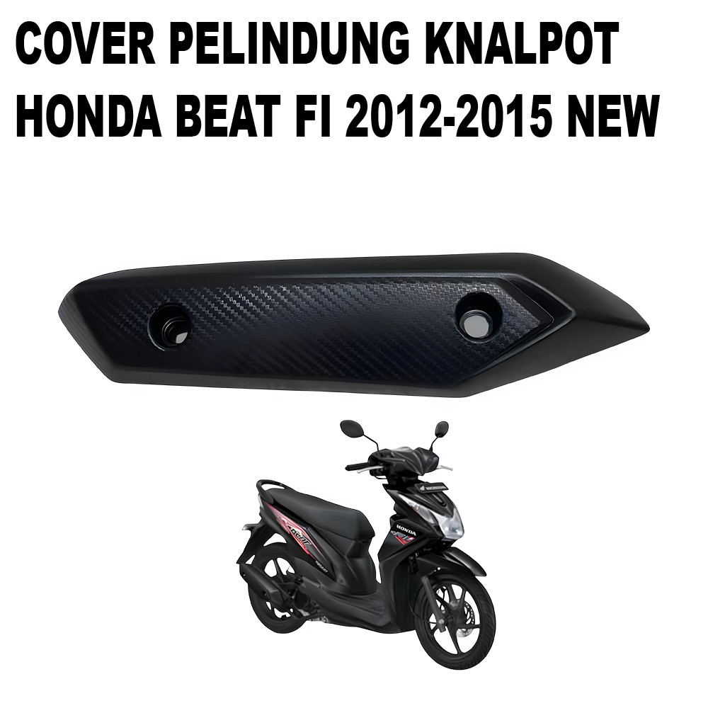 Cover Knalpot beat fi cover tameng knalpot honda beat fi cover tutup knalpot beat fi 2012-2014