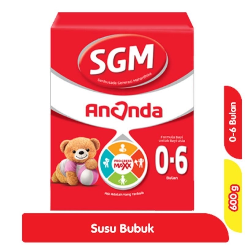 SGM Ananda 1 Susu Formula Bayi 0-6 Bulan 600 g