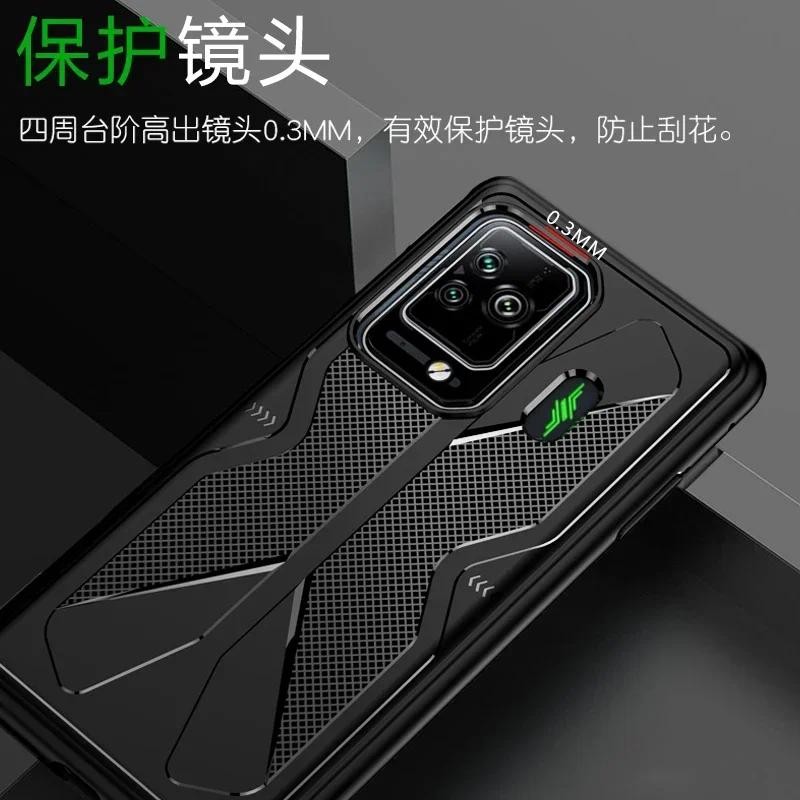 For Xiaomi Black Shark 5 Pro Blackshark 4 4s Soft TPU Matte Shockproof Phone Case Silicone Ultra-thi